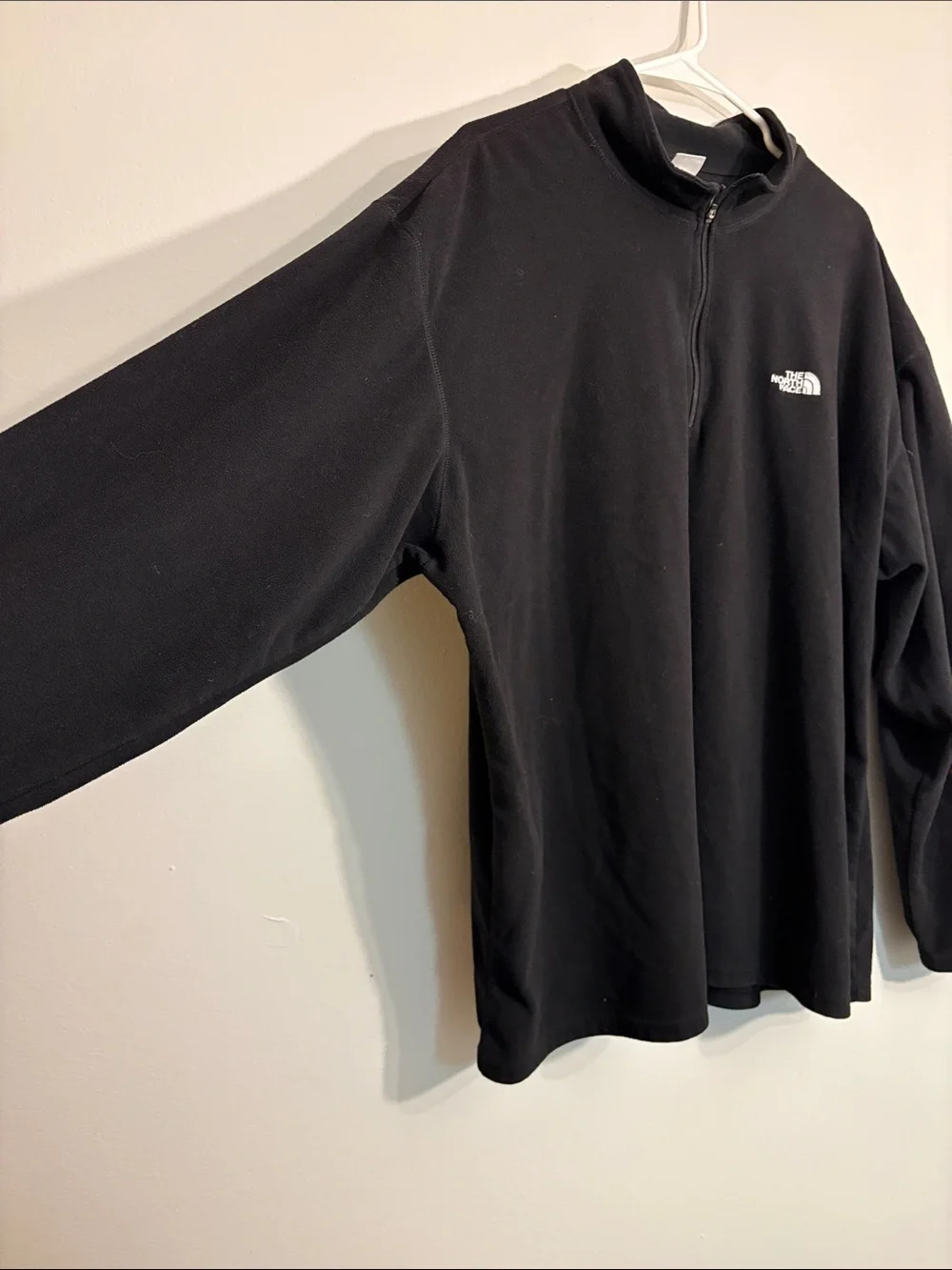 The North Face Black Half-Zip Fleece Top